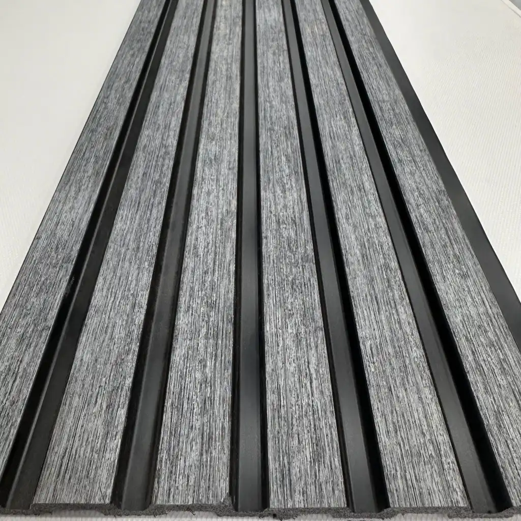 Luna Gri Polimer Lambri Duvar ve Tavan Paneli - 12mm