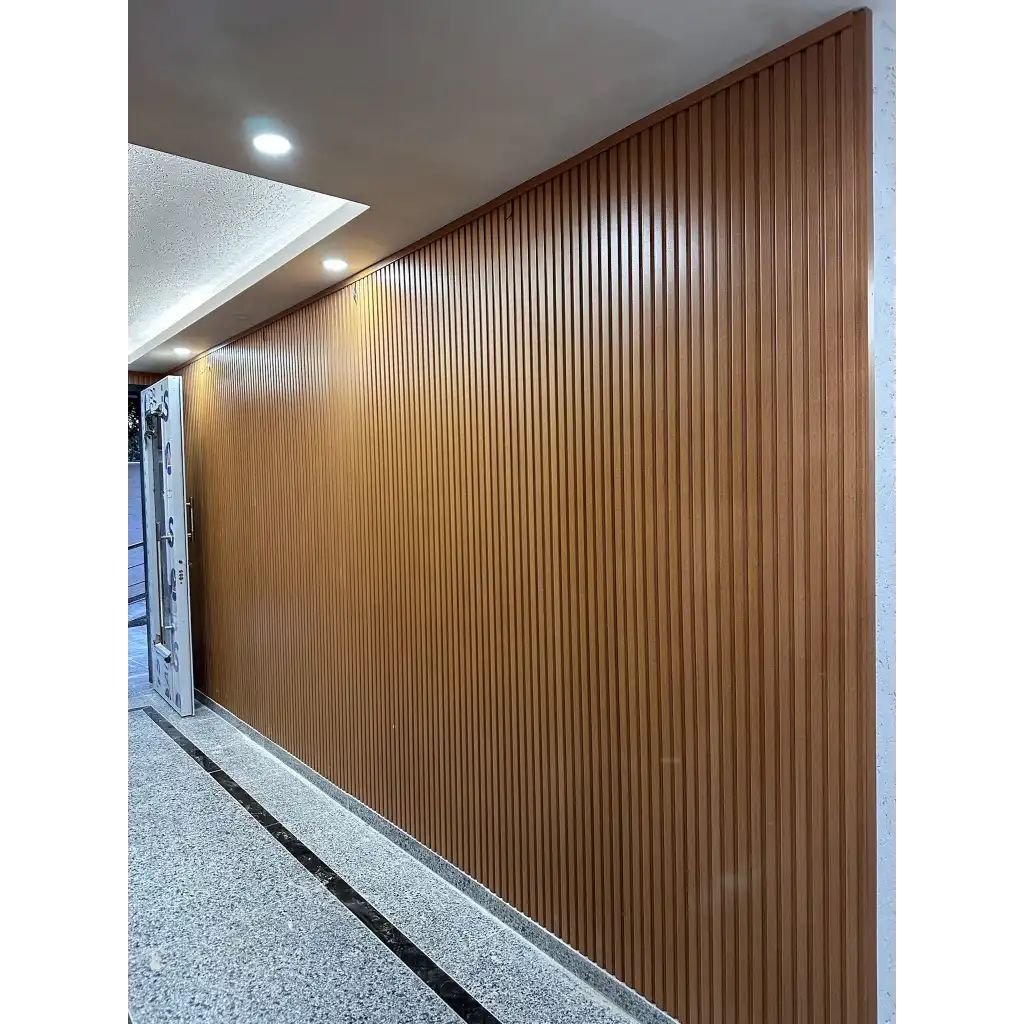 Teak Mdf Duvar Lambri Panel 12cmx275cm (12mm)