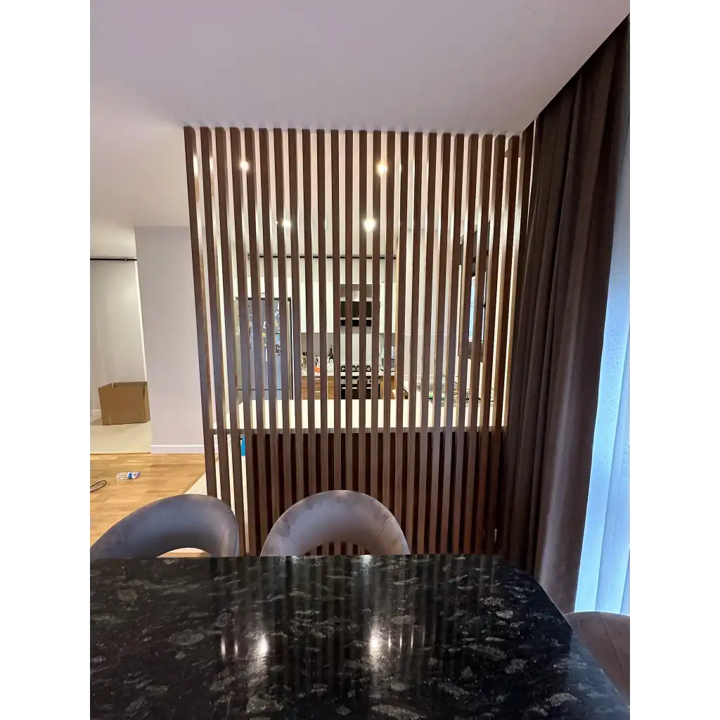 Teak Seperatör Bölme Profili 5cmx5cmx280cm