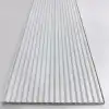 Beyaz Wave Mdf Lambri Duvar Paneli 15cmx280cm