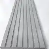 Buz Gri Mdf Lambri Duvar Paneli 15cmx280cm