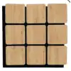 Kare Akustik Altıgen Duvar Paneli Safir Meşe 60cmx60cm