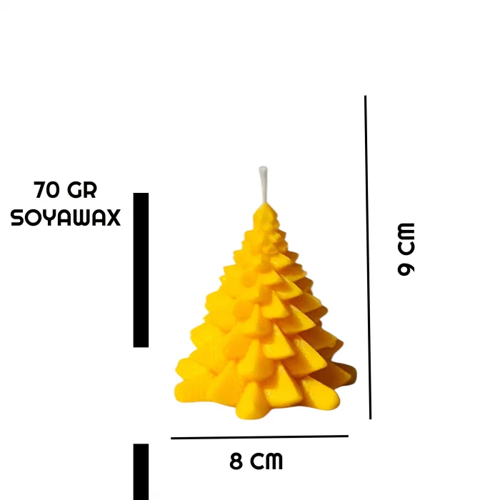 Dekoratif Ağaç Mum – Decorative Tree Candle
