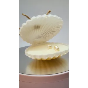 İstiridye Mum – Oyster Pearl Candle