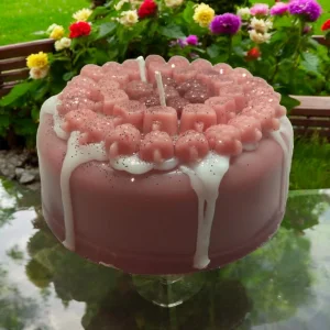 Pasta Görünümlü Mum – Realistic Cake Candle