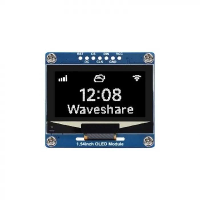 1.54 128x64 Oled LCD Ekran