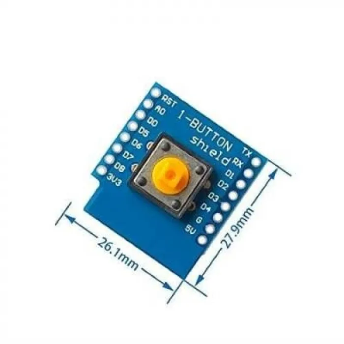 D1 Mini Buton Shield Modülü Arduino Uyumlu