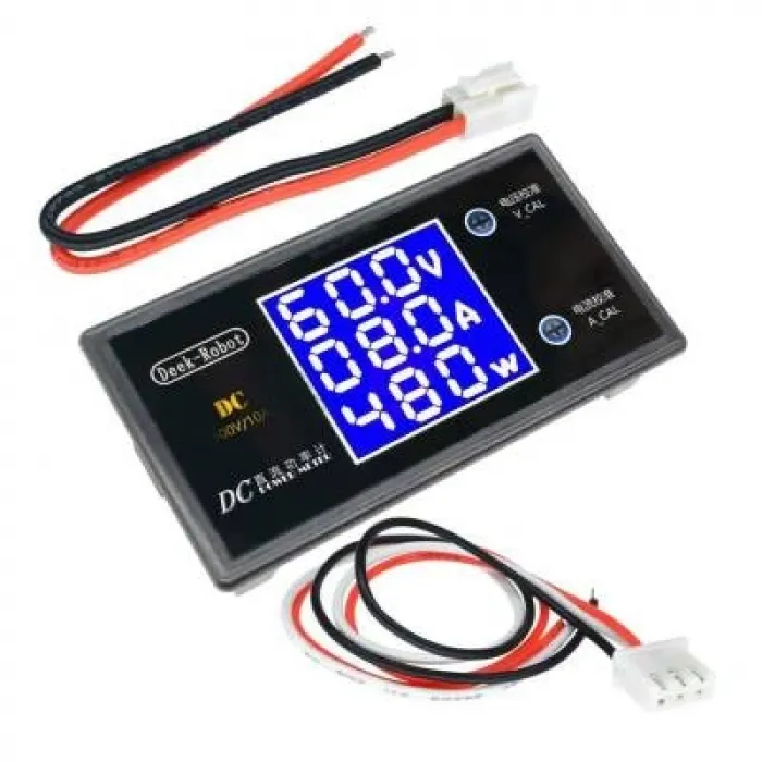 Dijital DC 0-100V 0-10A Voltmetre Ampermetre