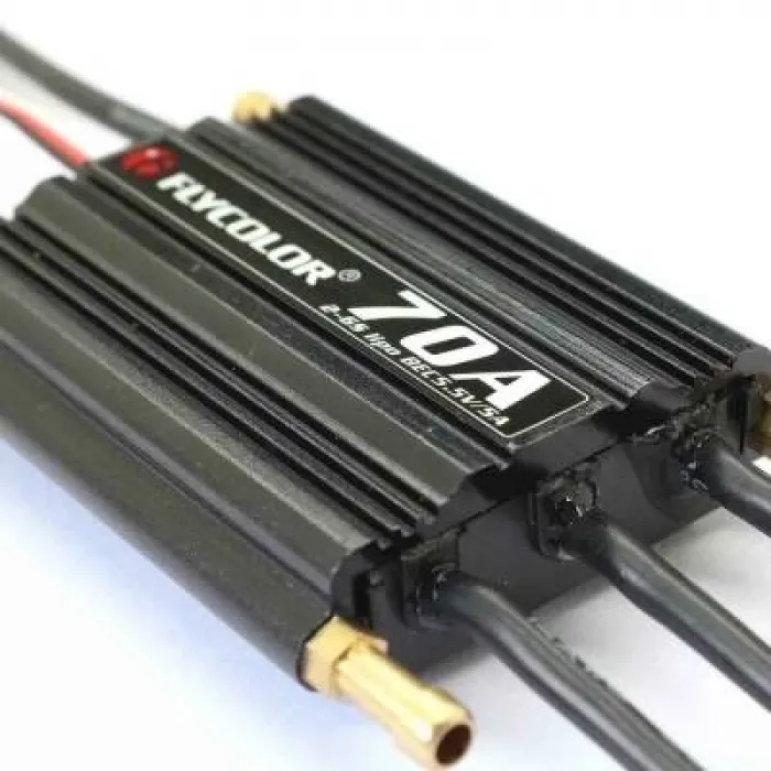 Flycolor Waterproof 70A 2-6S Brushless ESC 5.5V/5A BEC
