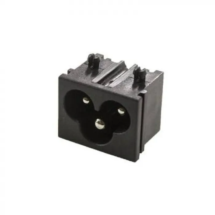 IEC320 C6 Erkek Power Soketi
