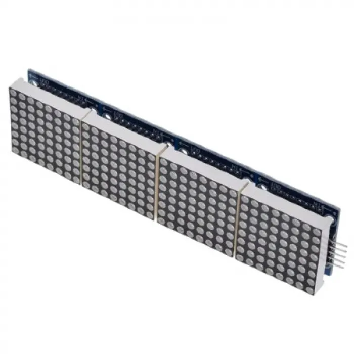 Max7219 4-in-1 Dot Matrix Modülü - Mavi