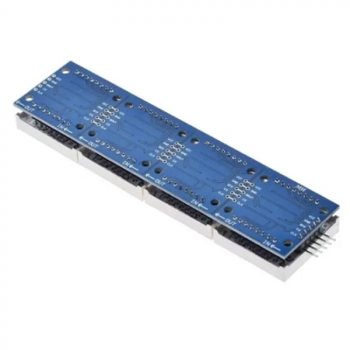 Max7219 4-in-1 Dot Matrix Modülü - Yeşil