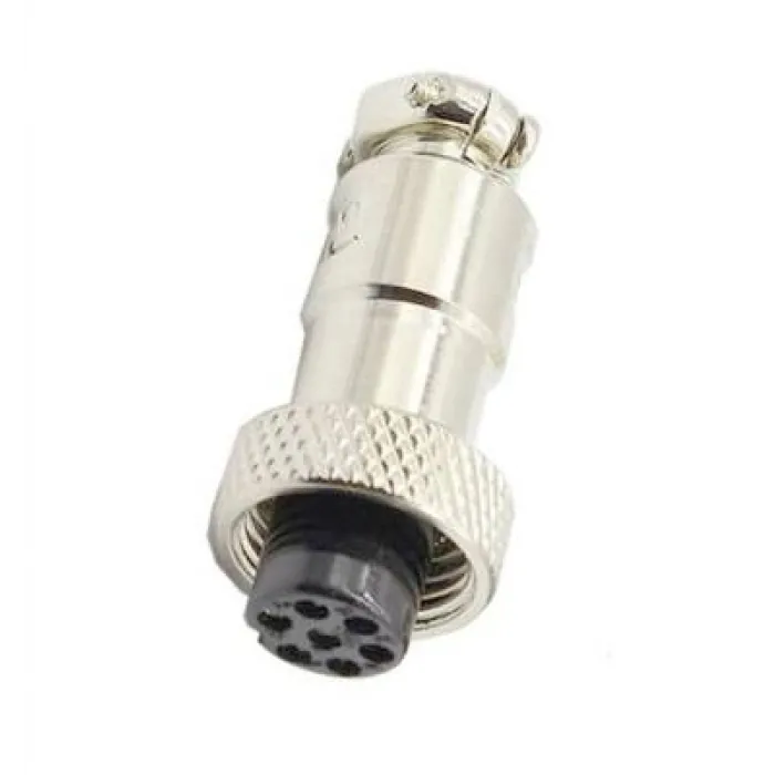 Mike Konnektör 7-Pin 12mm - Dişi