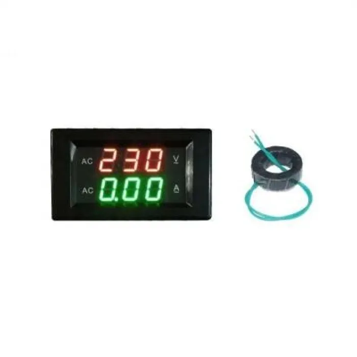 YB4835VA AC 60-500V 100A Voltmetre - Ampermetre Panel Tipi