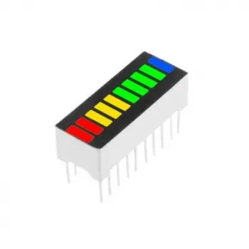10 Segment Led Bar - Renkli
