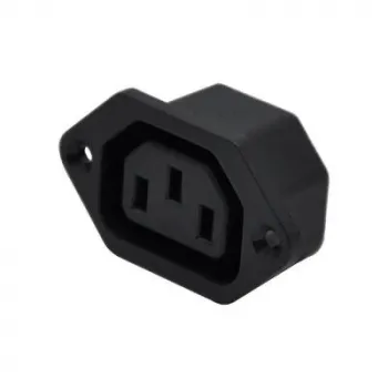 Dişi Power Soketi Üçlü Kulaklı