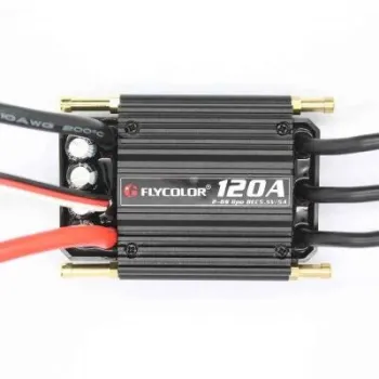 Flycolor Waterproof 120A 2-6S Brushless ESC 5.5V/5A BEC