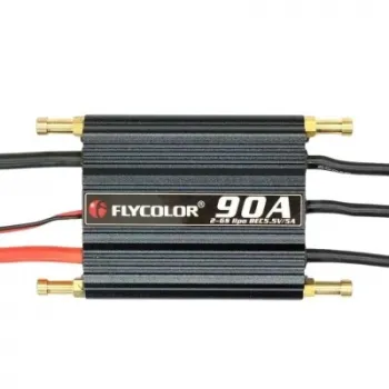 Flycolor Waterproof 90A 2-6S Brushless ESC 5.5V/5A BEC