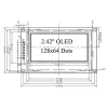 2.42 128x64 SSD1309 OLED LCD Ekran - Beyaz