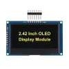 2.42 128x64 SSD1309 OLED LCD Ekran - Sarı