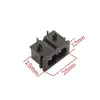 DB-8 C8 Erkek Power Soketi 90 Derece 22x12mm