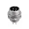 Mike Konnektör 4-Pin 12mm - Erkek