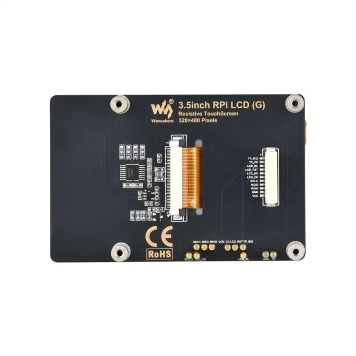 3.5 Rezistif Dokunmatik IPS Ekran (Raspberry Pi U)