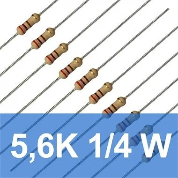 5.6K 1/4W Direnç