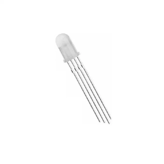 5mm Şeffaf RGB LED ( Katot )