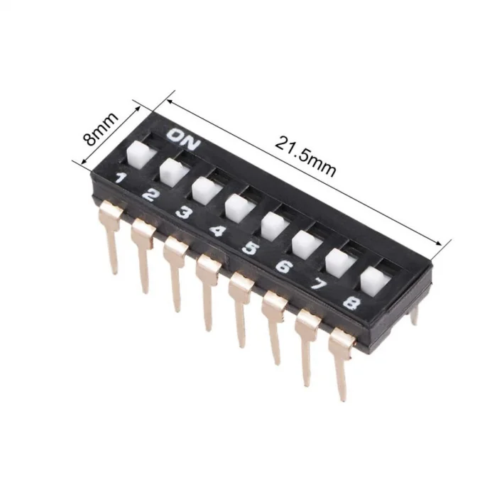 8-Pin Entegre Tip Dip Switch
