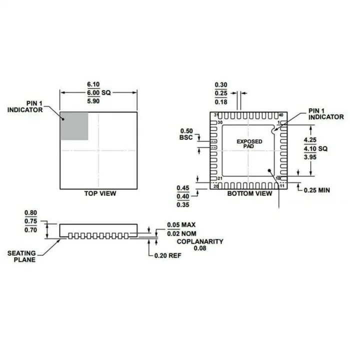 ADV7393BCPZ LFCSP-40 Smd Encoder Entegresi