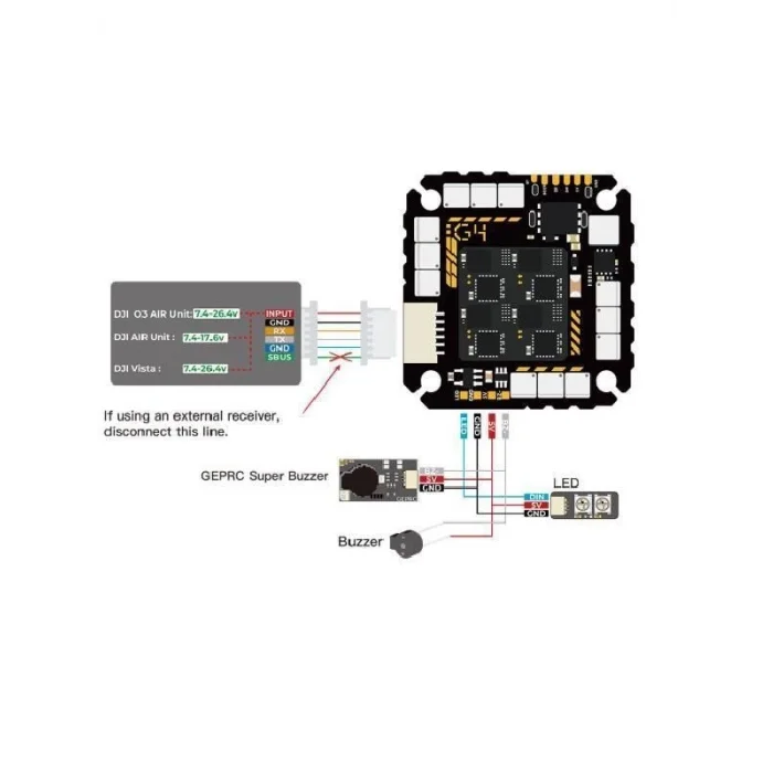 GEPRC Taker G4 45A 8Bit AIO