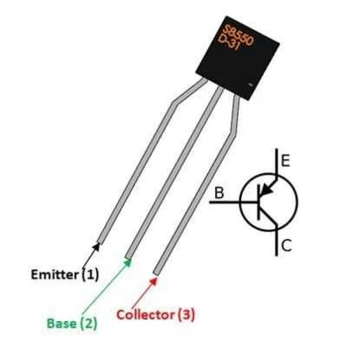 S8550 PNP Transistör