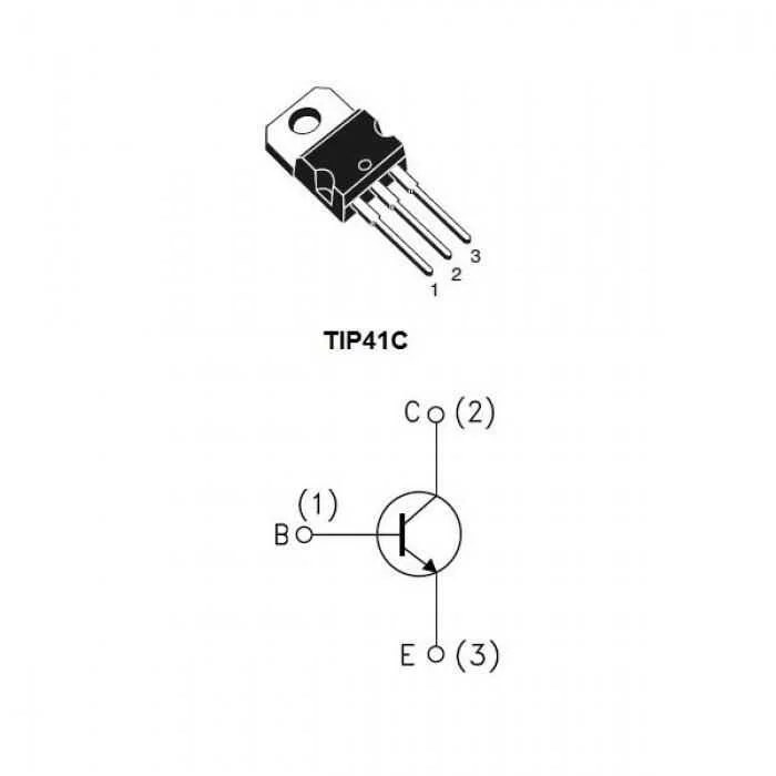 TIP41C - TO220 NPN Transistor