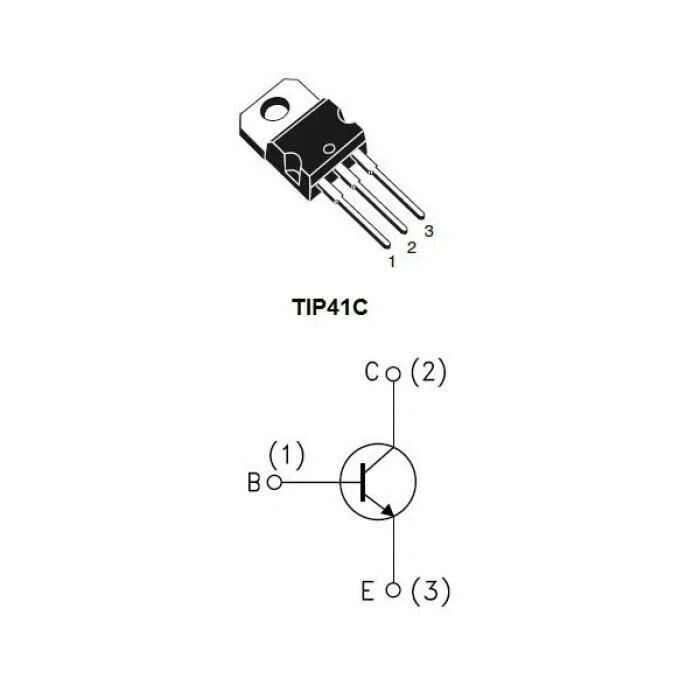 TIP42C - TO220 PNP Transistor