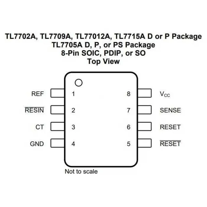 TL7705 DIP8 Entegre