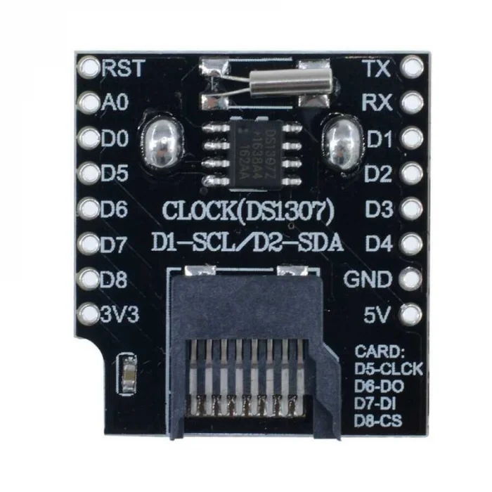 Wemos D1 Mini Data Logger + RTC DS1307