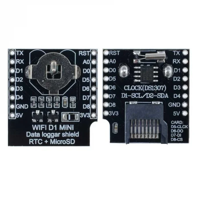 Wemos D1 Mini Data Logger + RTC DS1307
