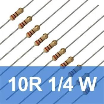 10R 1/4W Direnç