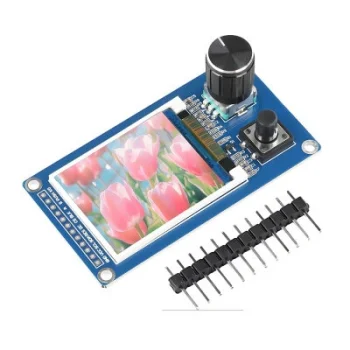 1.8 ST7735 LCD TFT Ekran + EC11 Rotary Encoder Modülü