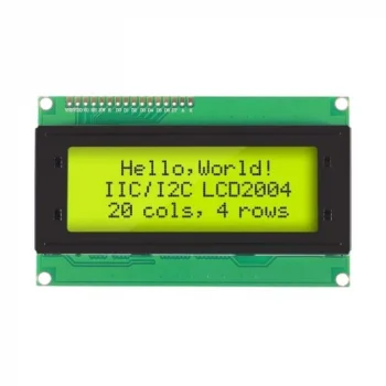 4X20 LCD Ekran Yeşil