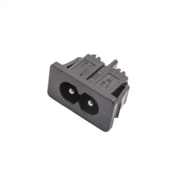 DB-8 İkili Erkek Power Soketi Panel Tipi