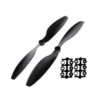 Plastik Pervane Seti - Siyah - 25.4cm