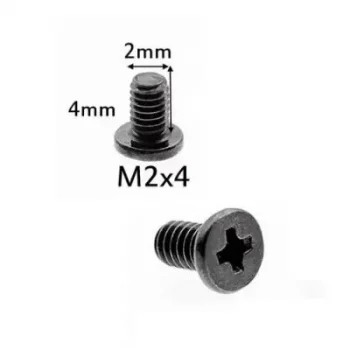 PM2 4mm Yıldız Baş Vida - 10 Adet