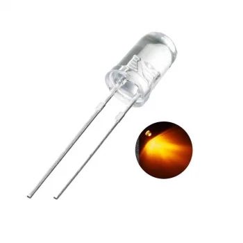 Sarı Flaşör LED 5mm