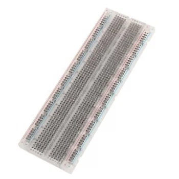 Tekli Breadboard (MB-102) Şeffaf