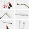 20 Parça Iphone/Android Kablosu Koruyucu Makaron Seti