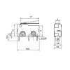 KW4A Micro Switch 3-Pin