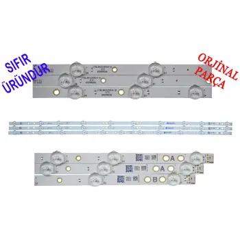 17DLB43VER14-B, 17DLB43VER14-A, LED BAR, VES430QNDB-2D-N41, 20200226, 30105488, 30105491, VESTEL LED BAR BACKLIGHT