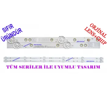 AWOX U3200STR LED BAR, TELEFOX 32TD3200 LED BAR, KJ32D06-ZC22AG-09, 303KJ320044, AWOX U3200STR RIMLESS, LED BAR, BACKLIGHT, KJ32D06-ZC22AG-20E, 303KJ320052E